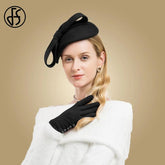 Elegant Fascinator Fedora Hat - FashionByTeresa